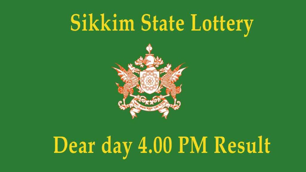 Sikkim State Lottery Result